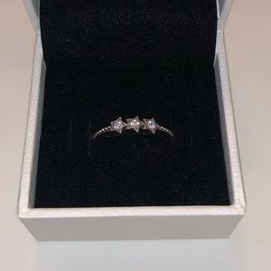 NWT!! Pandora Celestial Stars Ring